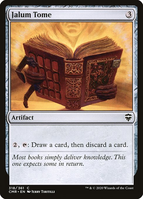 Magic the Gathering Card - Jalum Tome - MTG Circle