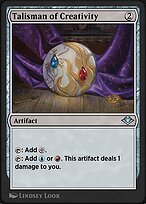 Magic the Gathering Card - Talisman of Creativity - MTG Circle