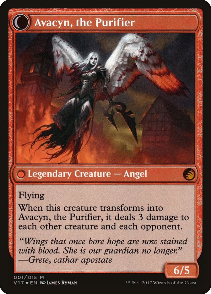 Magic the Gathering Card - Avacyn, the Purifier - MTG Circle