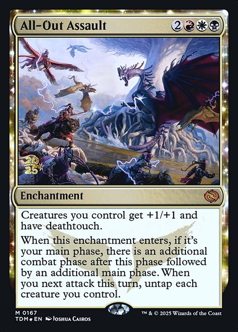 Magic the Gathering Card - All-Out Assault - MTG Circle