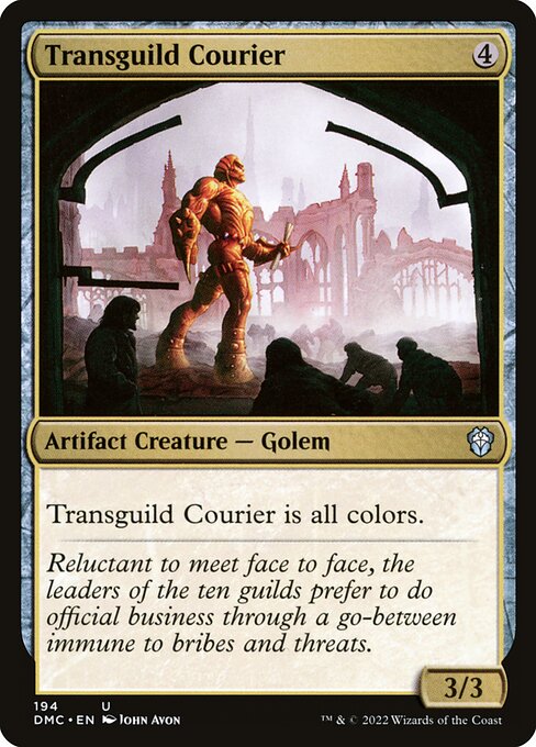 Magic the Gathering Card - Transguild Courier - MTG Circle