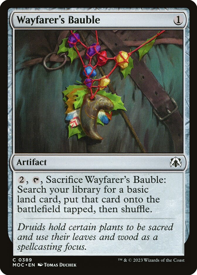 Magic the Gathering Card - Wayfarer's Bauble - MTG Circle