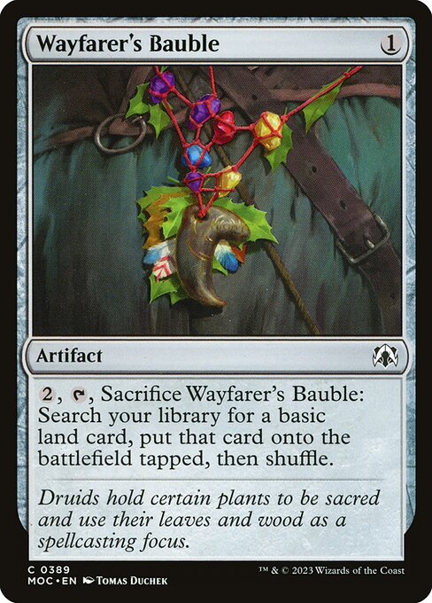 Magic the Gathering Card - Wayfarer's Bauble - MTG Circle
