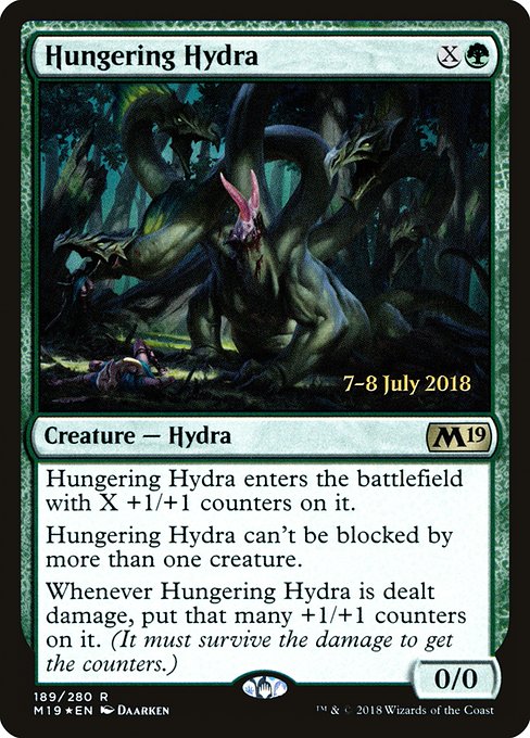 Magic the Gathering Card - Hungering Hydra - MTG Circle