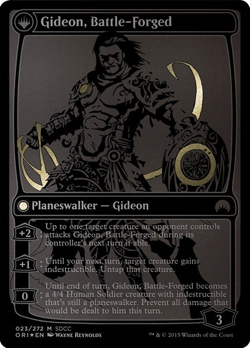 Magic the Gathering Card - Gideon, Battle-Forged - MTG Circle