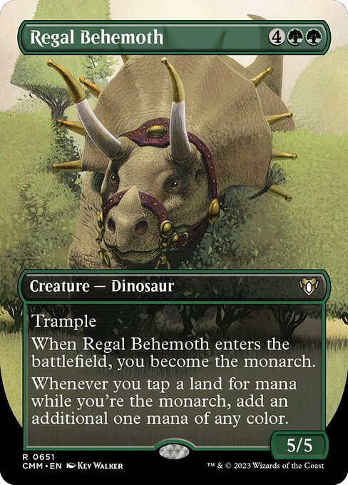 Magic the Gathering Card - Regal Behemoth - MTG Circle