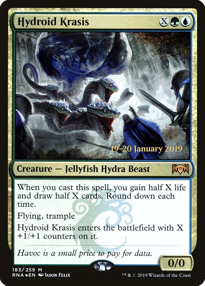 Magic the Gathering Card - Hydroid Krasis - MTG Circle