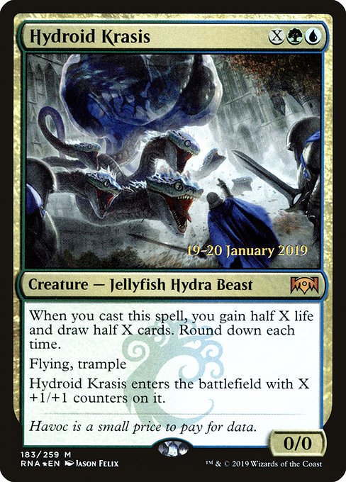 Magic the Gathering Card - Hydroid Krasis - MTG Circle