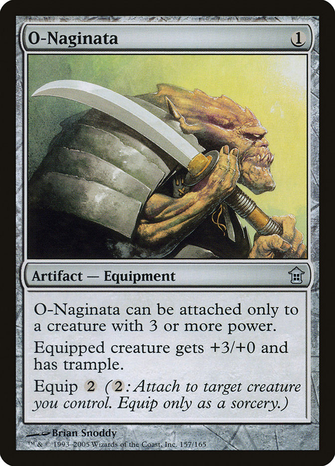 Magic the Gathering Card - O-Naginata - MTG Circle