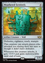 Magic the Gathering Card - Weathered Sentinels - MTG Circle