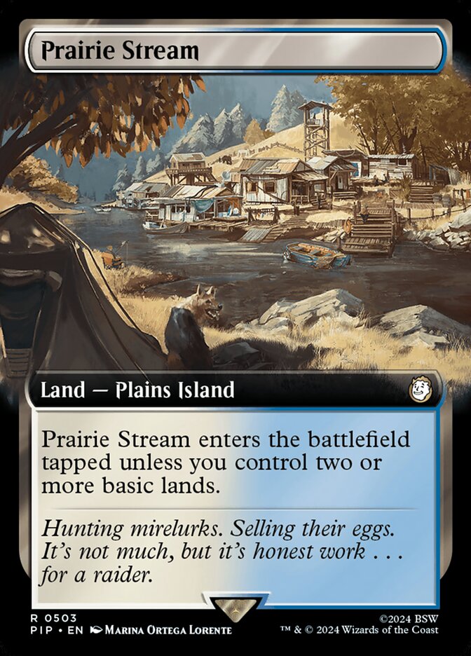 Magic the Gathering Card - Prairie Stream - MTG Circle