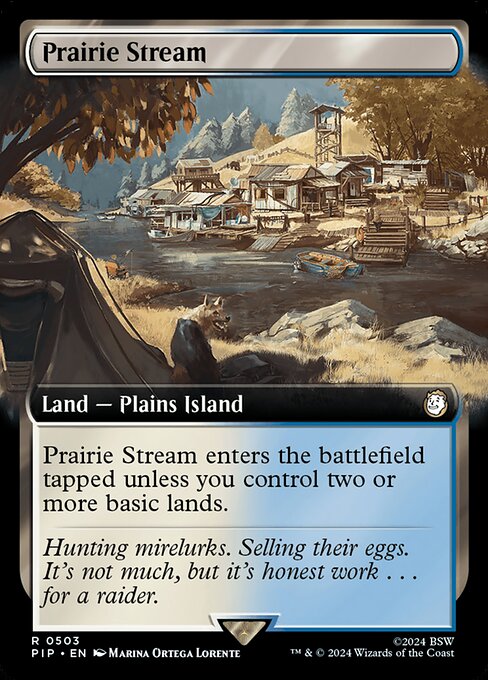 Magic the Gathering Card - Prairie Stream - MTG Circle