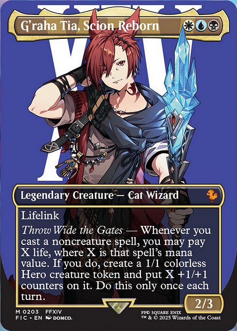 Magic the Gathering Card - G'raha Tia, Scion Reborn - MTG Circle