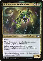Magic the Gathering Card - Spinnerette, Arachnobat - MTG Circle