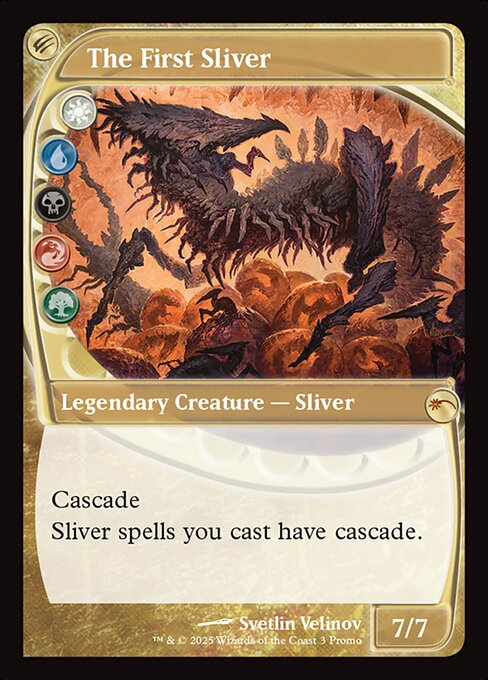 Magic the Gathering Card - The First Sliver - MTG Circle