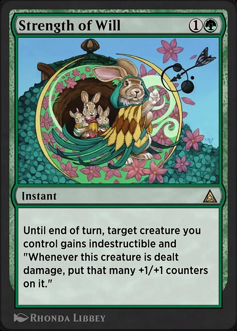 Magic the Gathering Card - Strength of Will - MTG Circle
