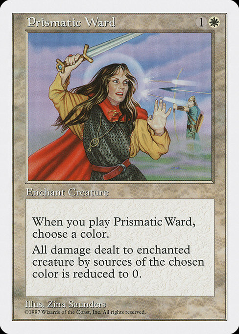 Magic the Gathering Card - Prismatic Ward - MTG Circle
