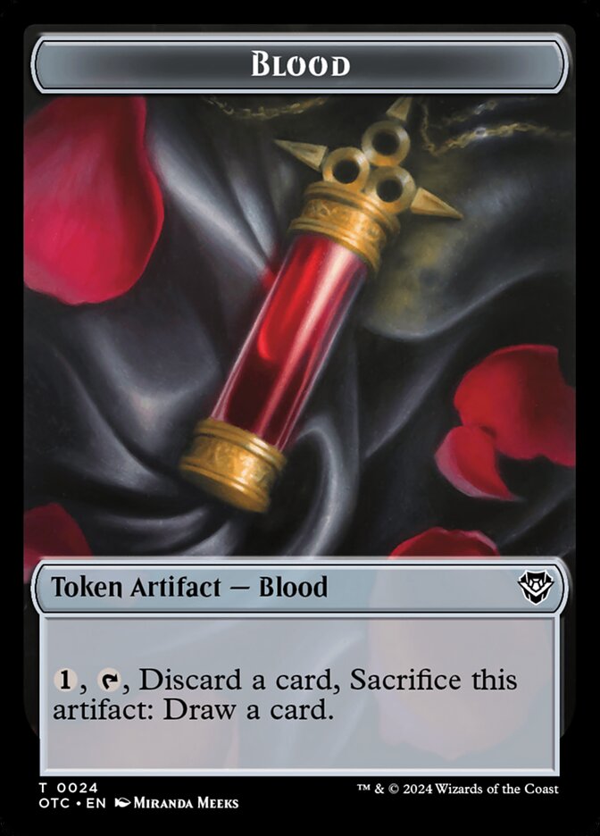 Magic the Gathering Card - Blood - MTG Circle
