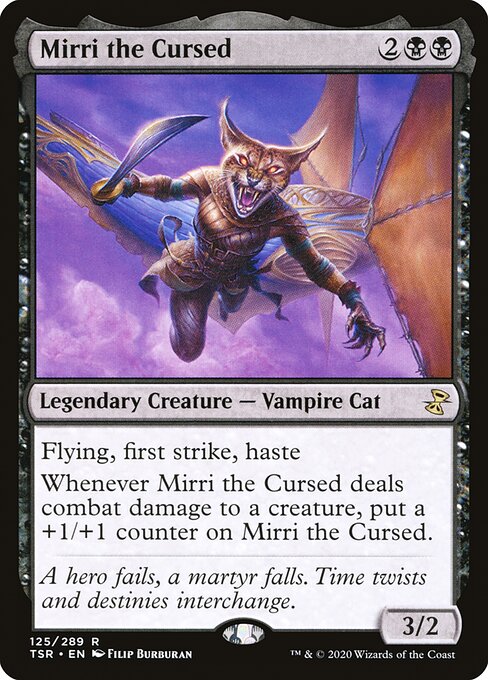 Magic the Gathering Card - Mirri the Cursed - MTG Circle