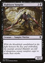 Magic the Gathering Card - Highborn Vampire - MTG Circle