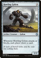 Magic the Gathering Card - Howling Golem - MTG Circle