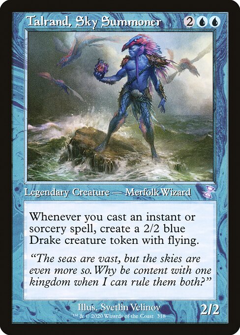 Magic the Gathering Card - Talrand, Sky Summoner - MTG Circle