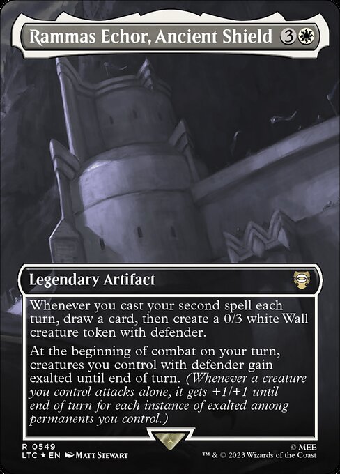 Magic the Gathering Card - Rammas Echor, Ancient Shield - MTG Circle
