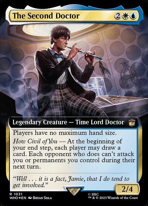 Magic the Gathering Card - The Second Doctor - MTG Circle