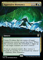 Magic the Gathering Card - Aggressive Biomancy - MTG Circle