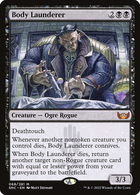 Magic the Gathering Card - Body Launderer - MTG Circle