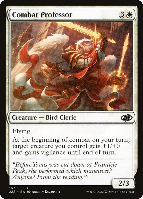 Magic the Gathering Card - Combat Professor - MTG Circle
