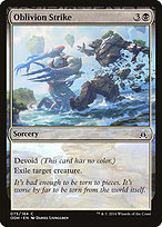 Magic the Gathering Card - Oblivion Strike - MTG Circle