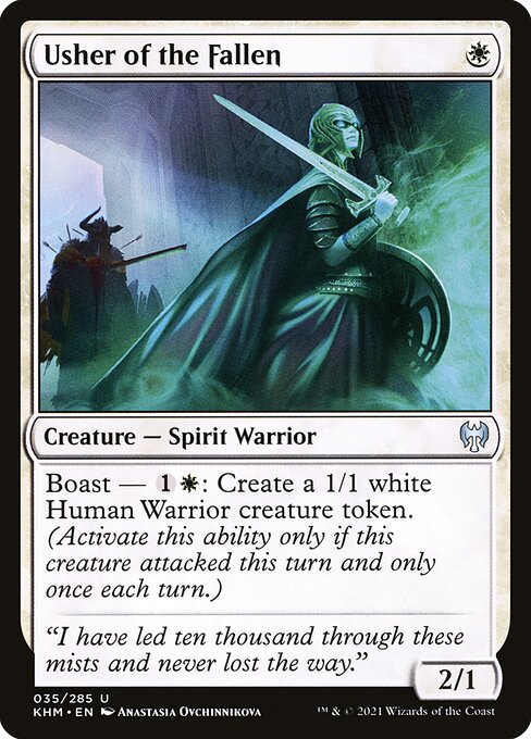 Magic the Gathering Card - Usher of the Fallen - MTG Circle