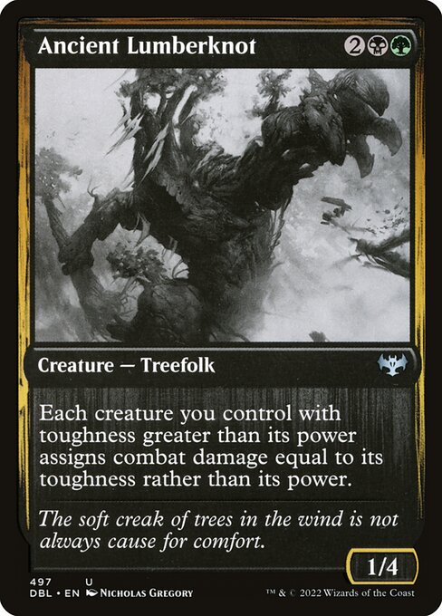 Magic the Gathering Card - Ancient Lumberknot - MTG Circle