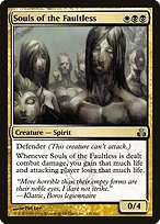 Magic the Gathering Card - Souls of the Faultless - MTG Circle