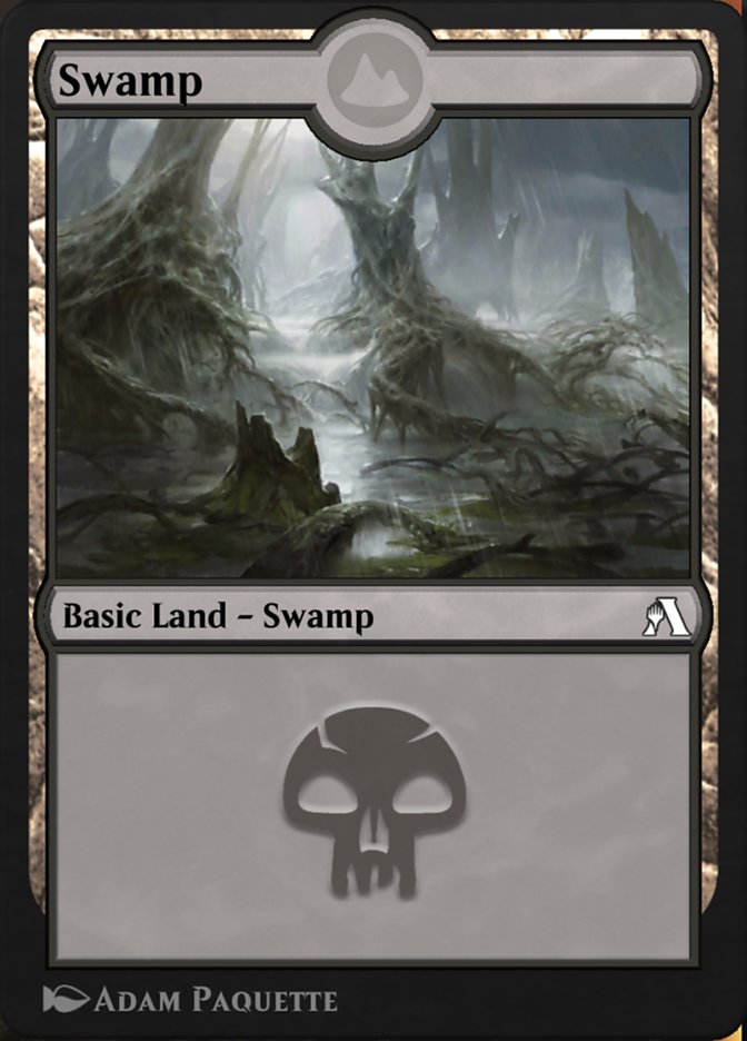 Magic the Gathering Card - Swamp - MTG Circle