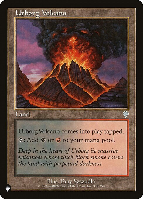 Magic the Gathering Card - Urborg Volcano - MTG Circle