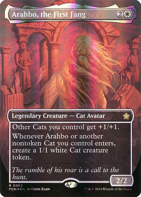 Magic the Gathering Card - Arahbo, the First Fang - MTG Circle