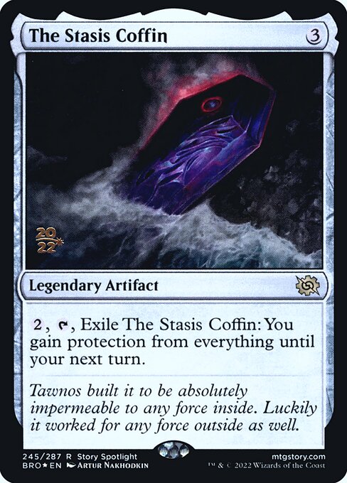 Magic the Gathering Card - The Stasis Coffin - MTG Circle