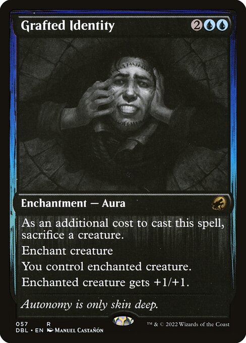 Magic the Gathering Card - Grafted Identity - MTG Circle