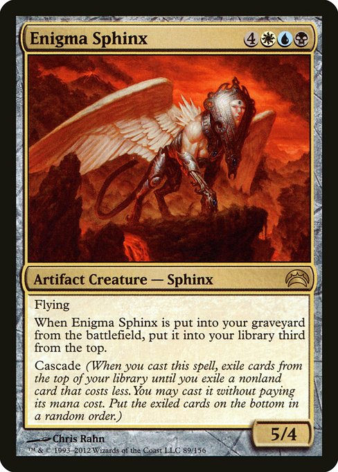 Magic the Gathering Card - Enigma Sphinx - MTG Circle
