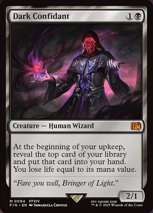 Magic the Gathering Card - Dark Confidant - MTG Circle