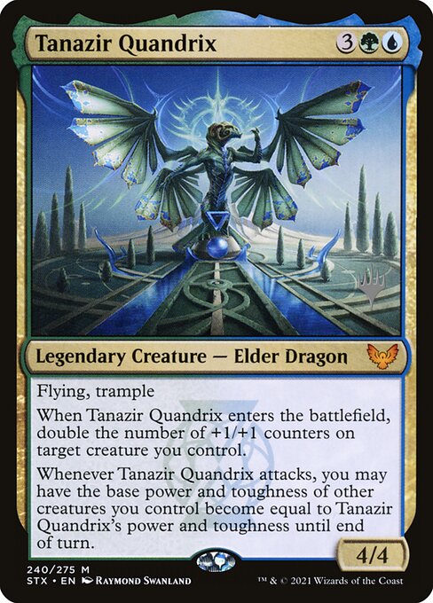 Magic the Gathering Card - Tanazir Quandrix - MTG Circle
