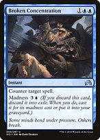 Magic the Gathering Card - Broken Concentration - MTG Circle