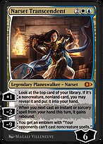 Magic the Gathering Card - Narset Transcendent - MTG Circle