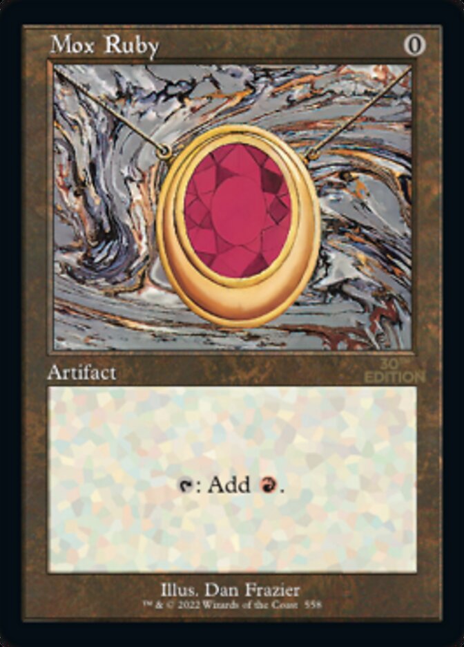 Magic the Gathering Card - Mox Ruby - MTG Circle