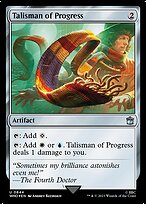 Magic the Gathering Card - Talisman of Progress - MTG Circle