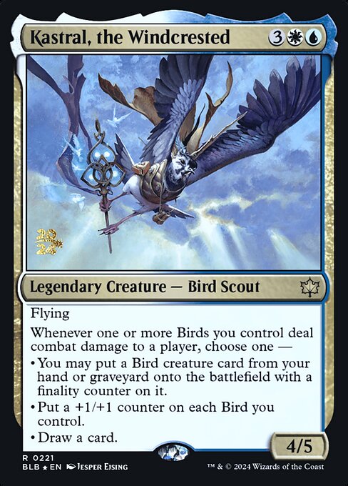 Magic the Gathering Card - Kastral, the Windcrested - MTG Circle