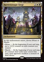 Magic the Gathering Card - Barrensteppe Siege - MTG Circle