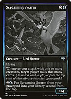 Magic the Gathering Card - Screaming Swarm - MTG Circle